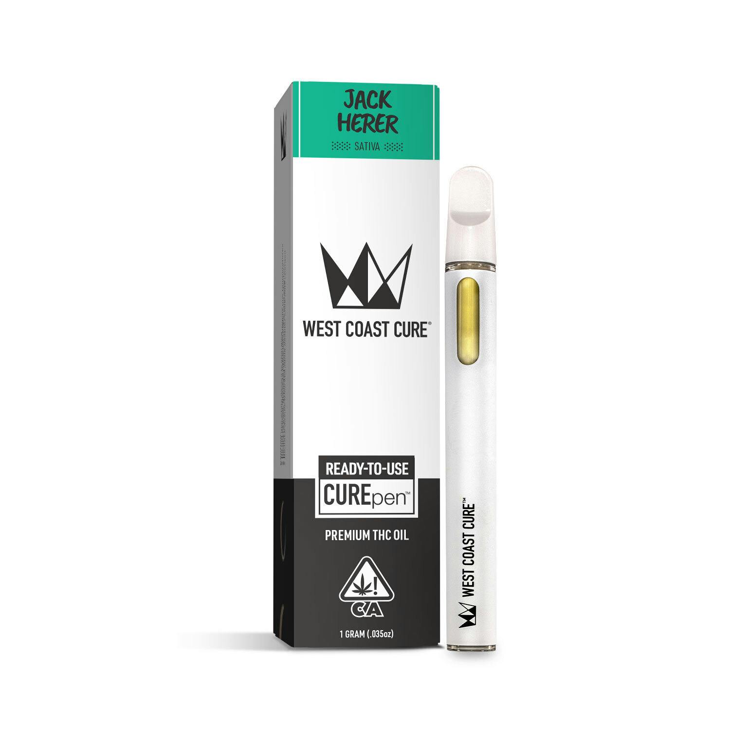 Photograph of product: West Coast Cure - Jack Herer S - RTU - 1.0g