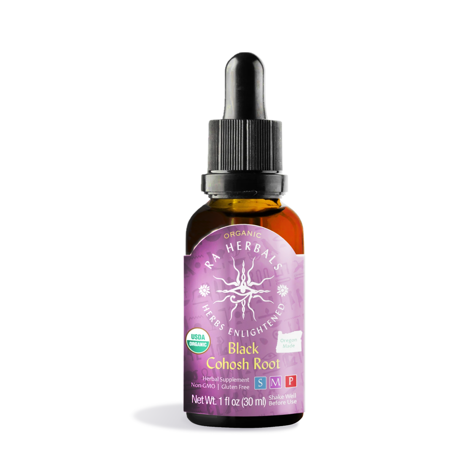 Photograph of product: Ra Herbals Certified Organic Black Cohosh Root Tincture