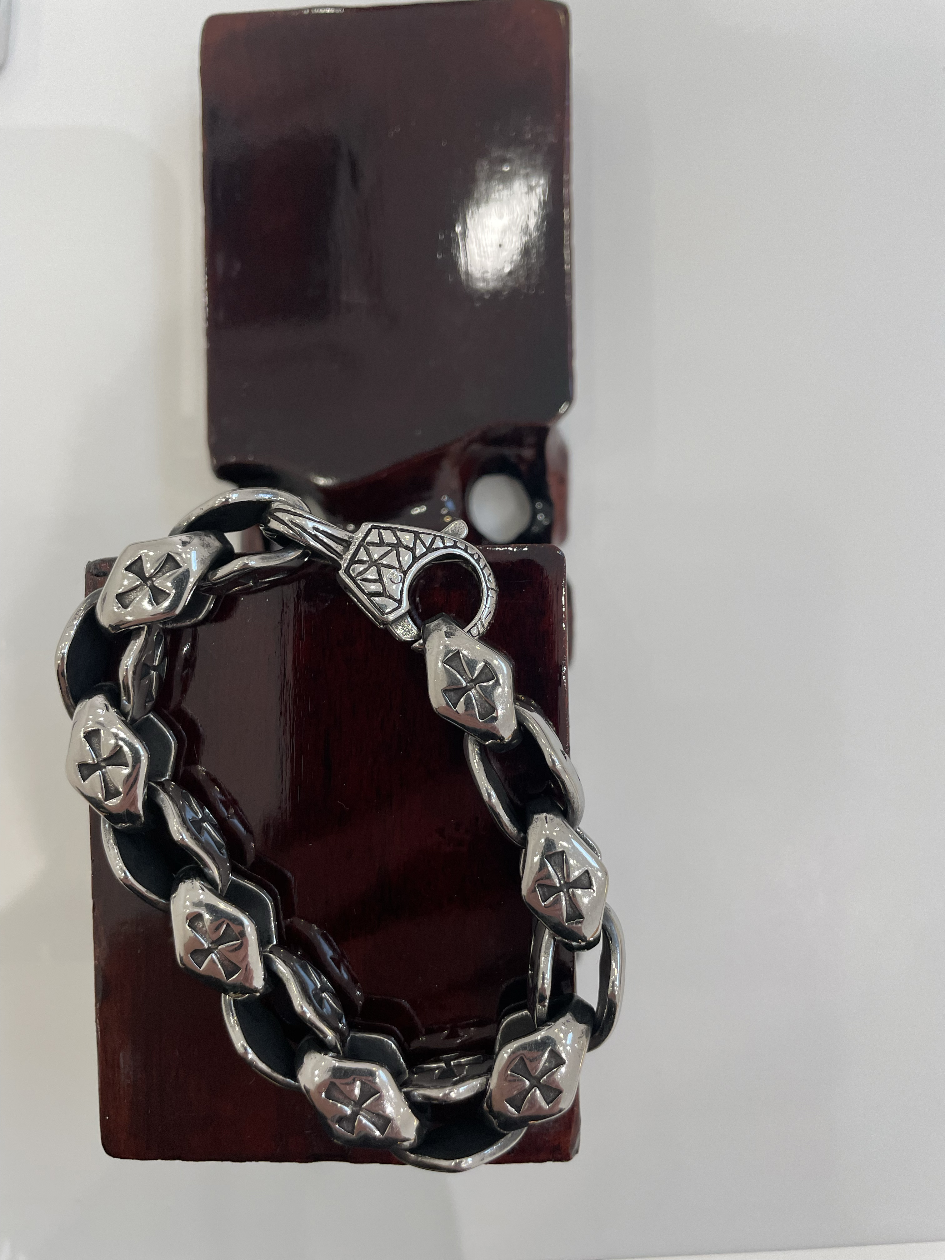 Photograph of product: Brooklyn or Bust | Quality Cross Bracelet
