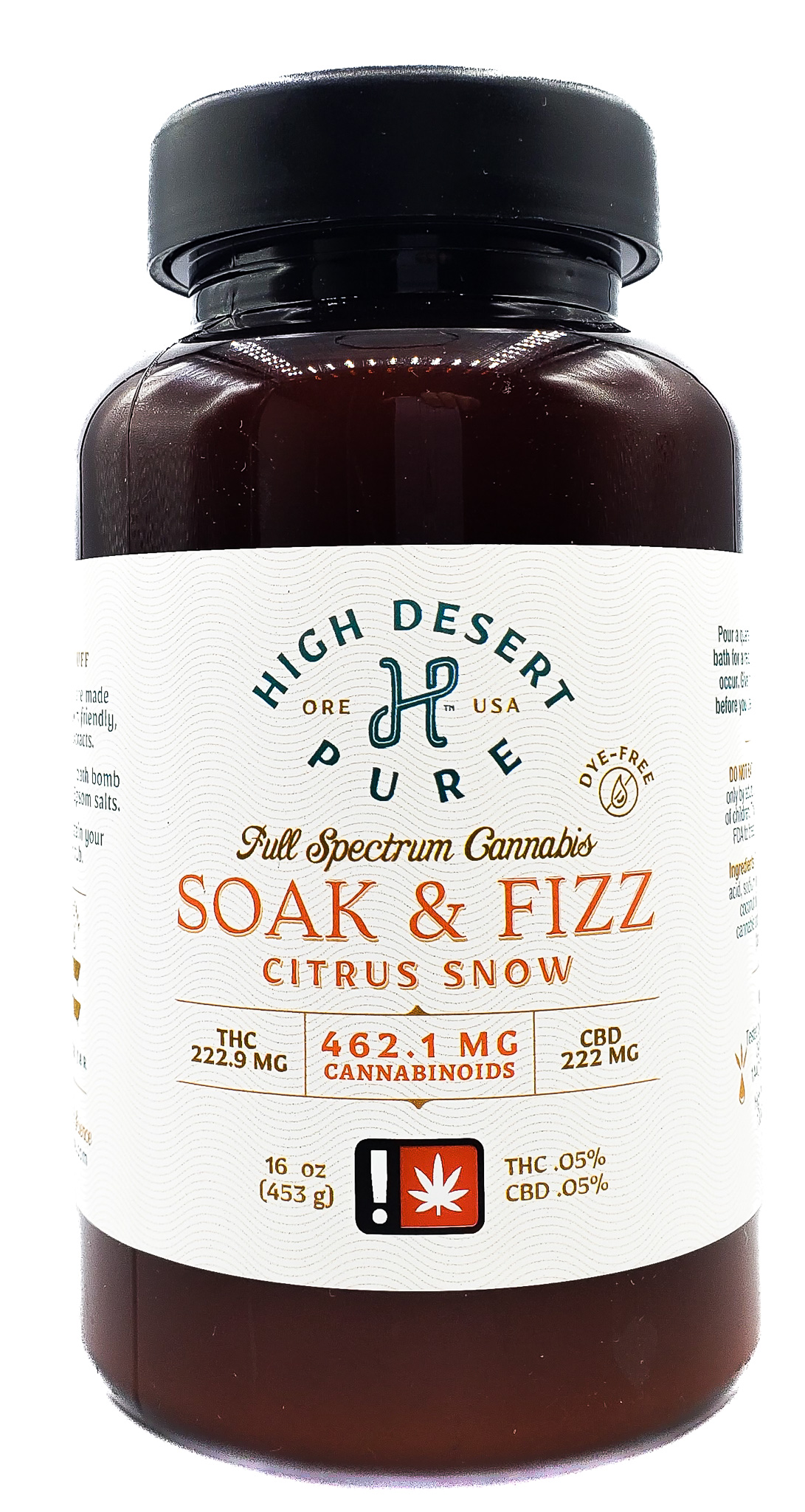 Photograph of product: High Desert Pure | Soak & Fizz | Citrus Snow