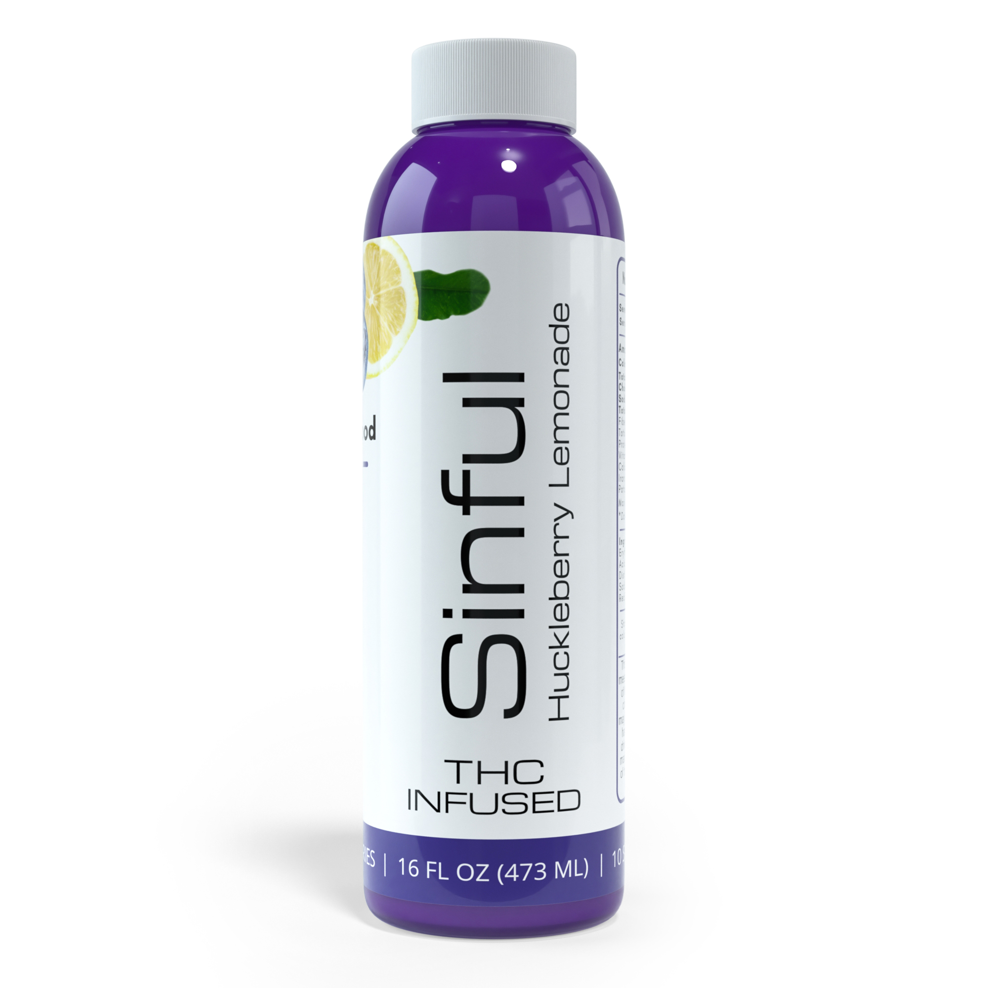 Photograph of product: Huckleberry Lemonade | Infused Beverage | 100mg