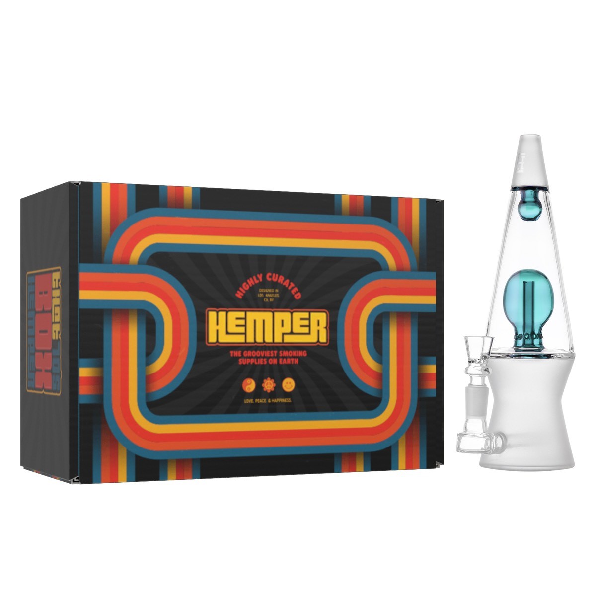 Photograph of product: Hemper: Accessories | 70's Bong | Blue