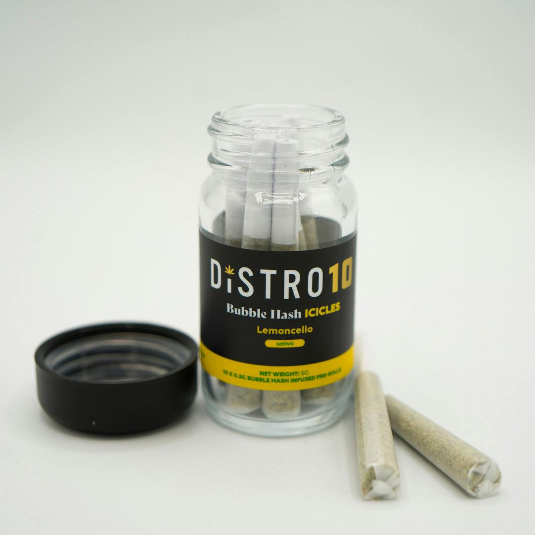 Photograph of product: Distro 10 Bubble au chocolat Infused 10pk Lemoncello