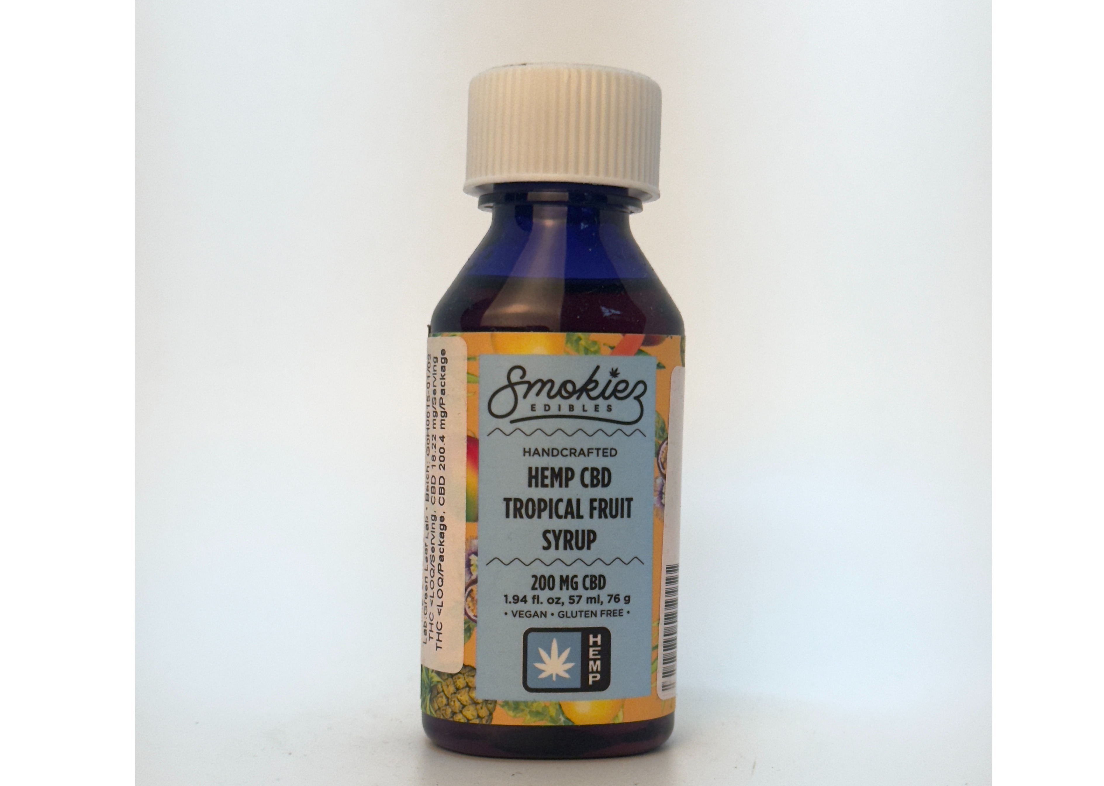 Photograph of product: Smokiez - Tropical CBD Syrup