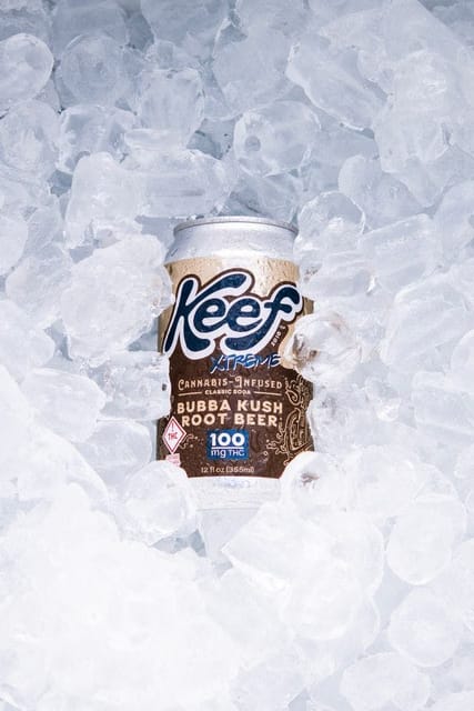 Photograph of product: Bubba Kush Root Beer | Classic Soda [100mg] - 