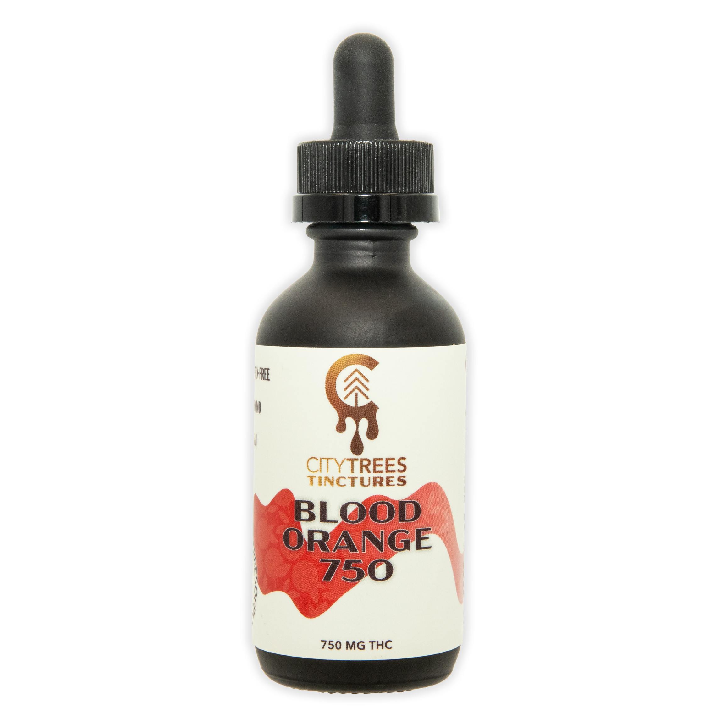 Photograph of product: BLOOD ORANGE PURE TH-oui TINCTURE [750MG]