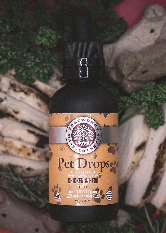 Photograph of product: Pet Drops | 600mg* TAC (200mg CBD | 200mg TH-oui-A | 200mg CBN)*