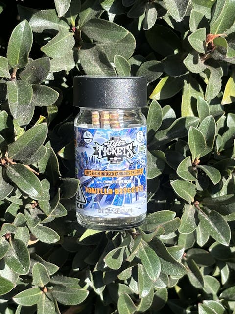 Photograph of Product: Vanilla Biscotti infused Pre-roll Pack - 2.5g
