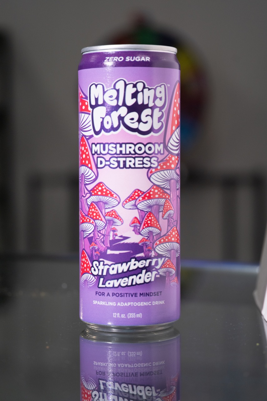 Photograph of product: MELTING FOREST - D STRESS DRINK - STRAWBERRY LAVENDER