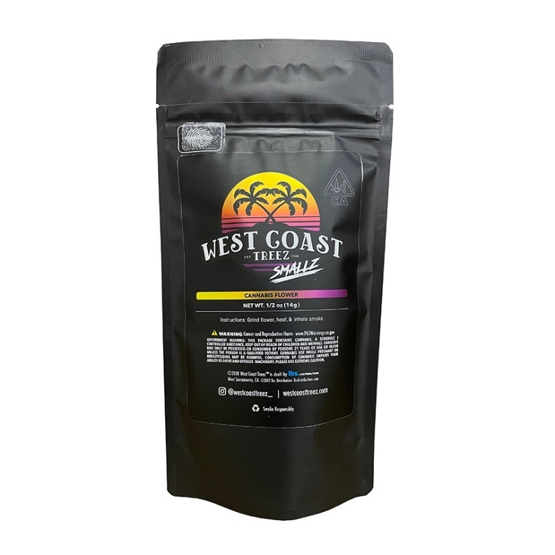Photograph of product: West Coast Treez - Lemon Cherry Gelato (Hybrid) Smalls Flower - 14g