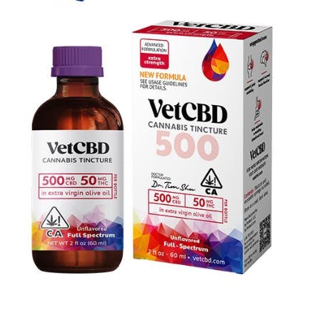 Photograph of product: 500mg CBD Extra Strength Tincture
