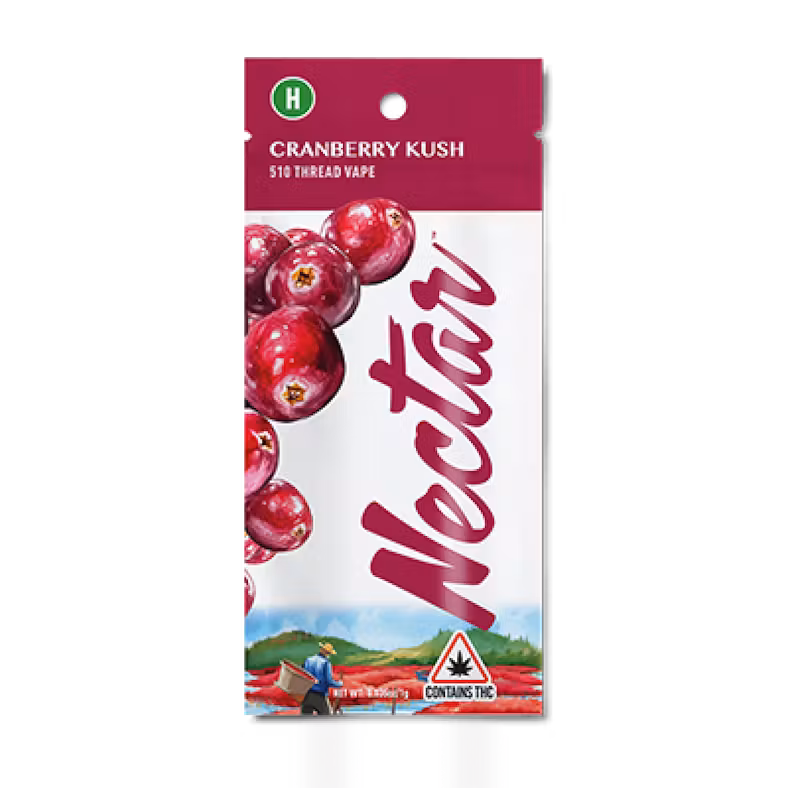 Photograph of product: Cranberry Kush | 1g | Distillate Cart