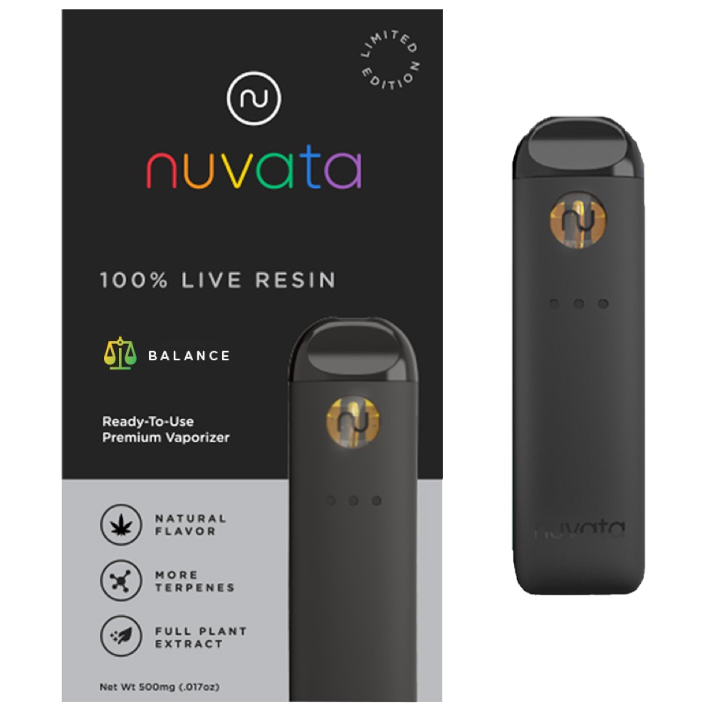 Photograph of product: Live Resin Disposable Pen | Nuvata | Slurricrasher