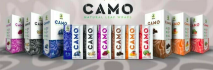 Photograph of product: Camo | 5 Pack Leaf Wraps | Strawberry