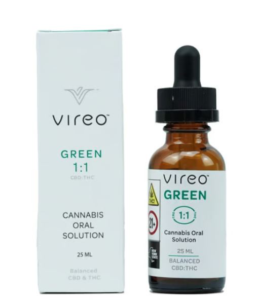 Photograph of product: Vireo | Green 1:1 | 25ml Oral Solution