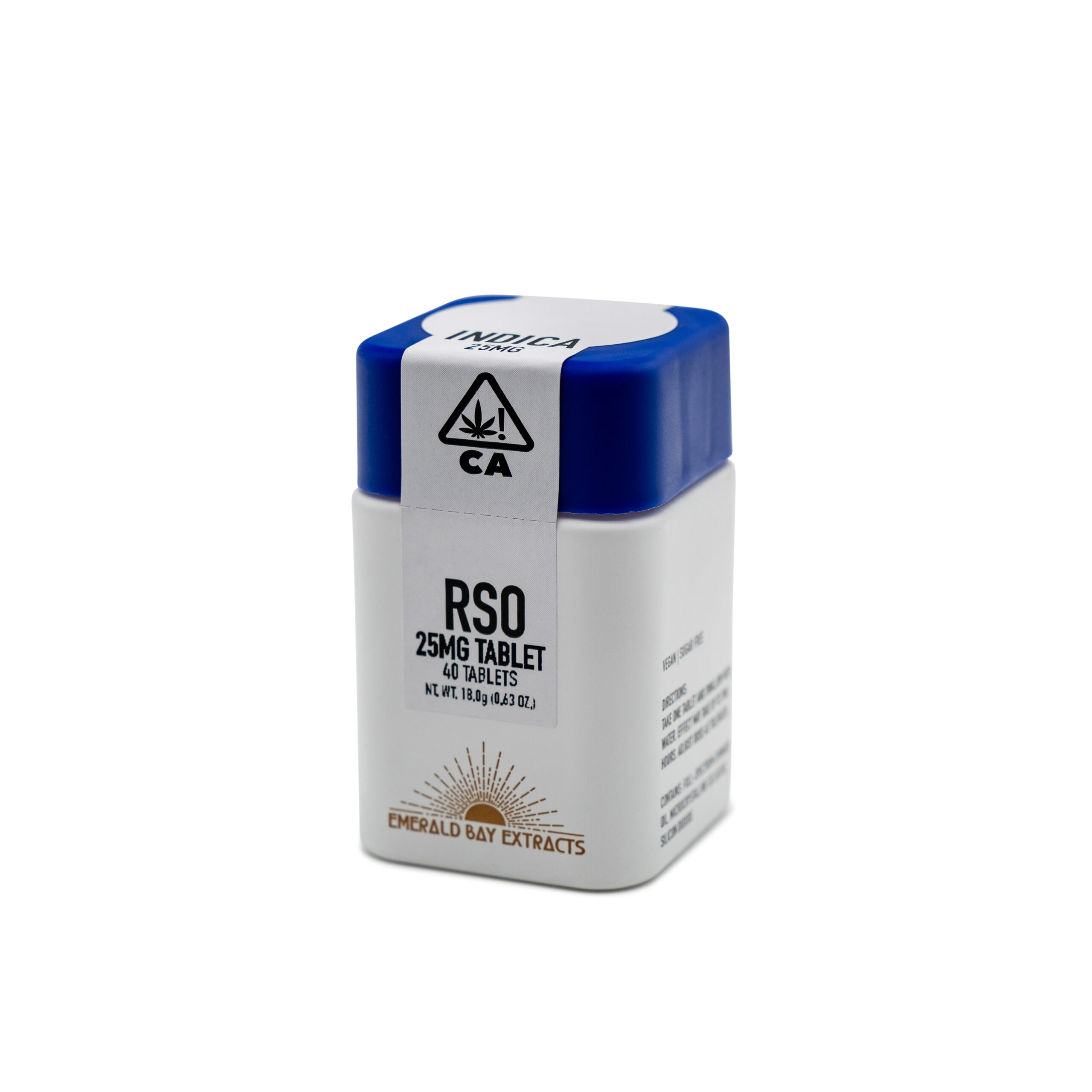 Photograph of product: Emerald Bay Extracts | Gush Mints | 25mg Tablets | 40pk