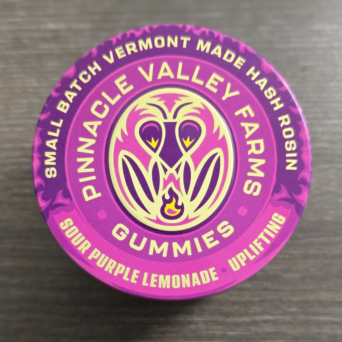 Photograph of product: Gummies - Sour Purple Lemonade