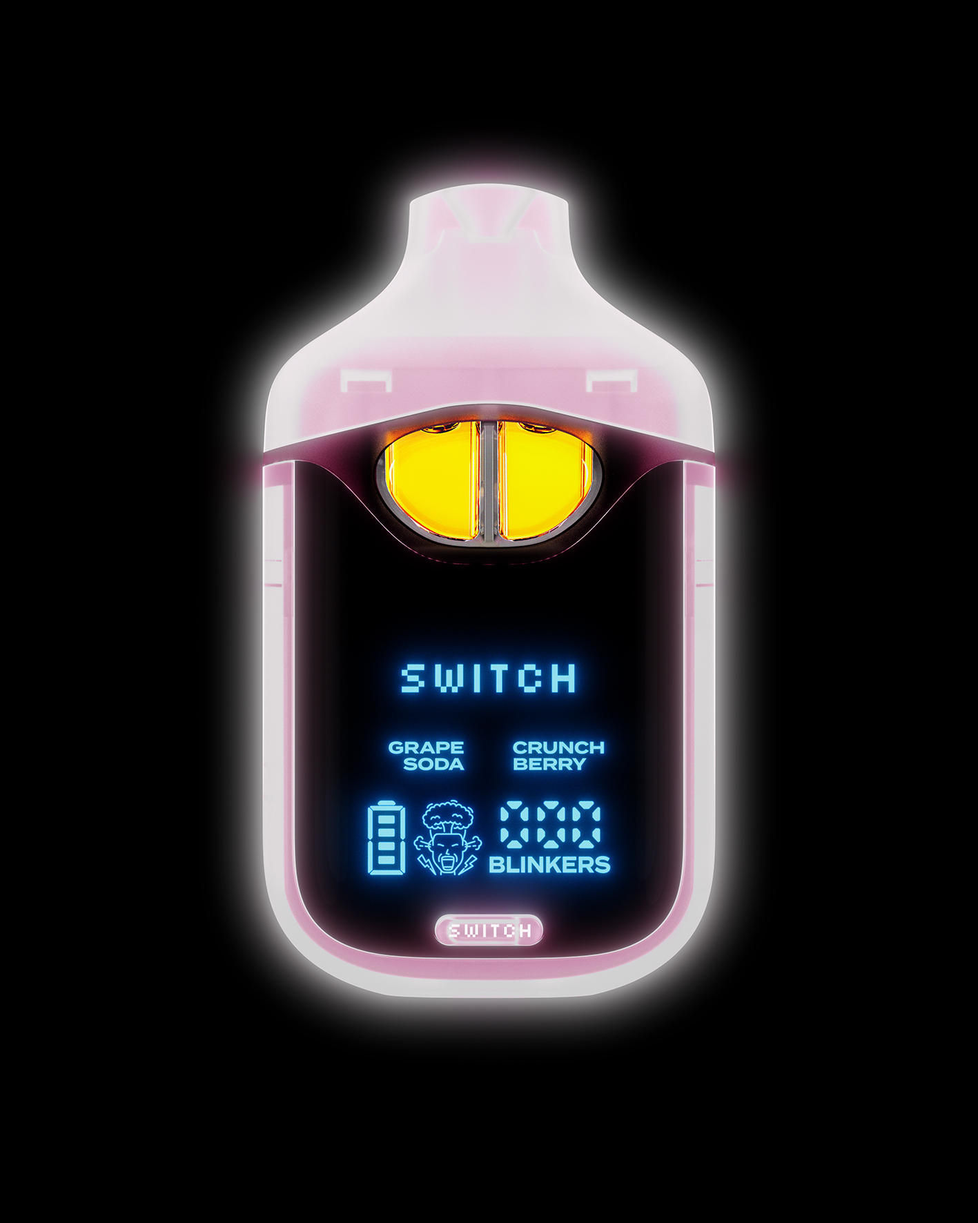 Photograph of product: Grape Soda x Crunch Berry Liquid Live Diamonds Disposable Dual Chamber Vape