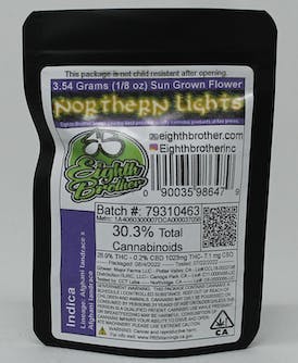 Photograph of product: Northern Lights  | 3.5g Smalls - 