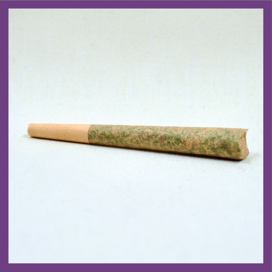 Photograph of product: The Black | 1g Pre Roll