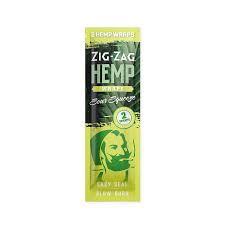 Photograph of product: Zig Zag Sour Squeeze Hemp Wraps 2pk