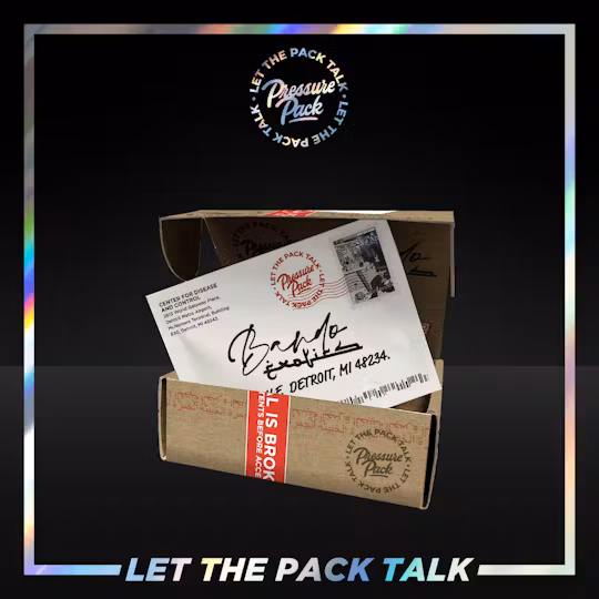 Photograph of product: Pressure Pack x Bando - Pre-Packaged 8th - Anthrx - 3.5g