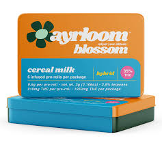 Photograph of product: Infused Preroll | Cereal Milk (H) 5pk | Ayrloom
