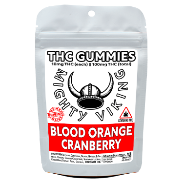 Photograph of product: Blood Orange Cranberry 10mg Gummies