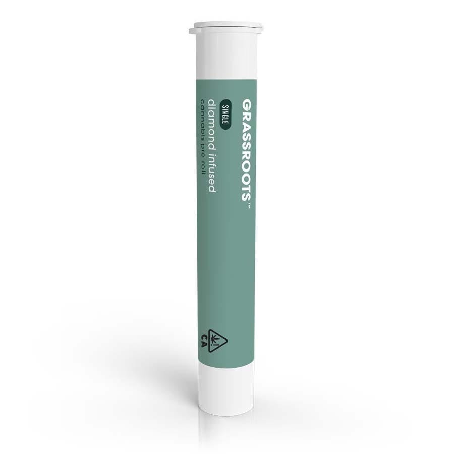 Photograph of product: Diamond Infused Kush Mints Pre-Roll 1g