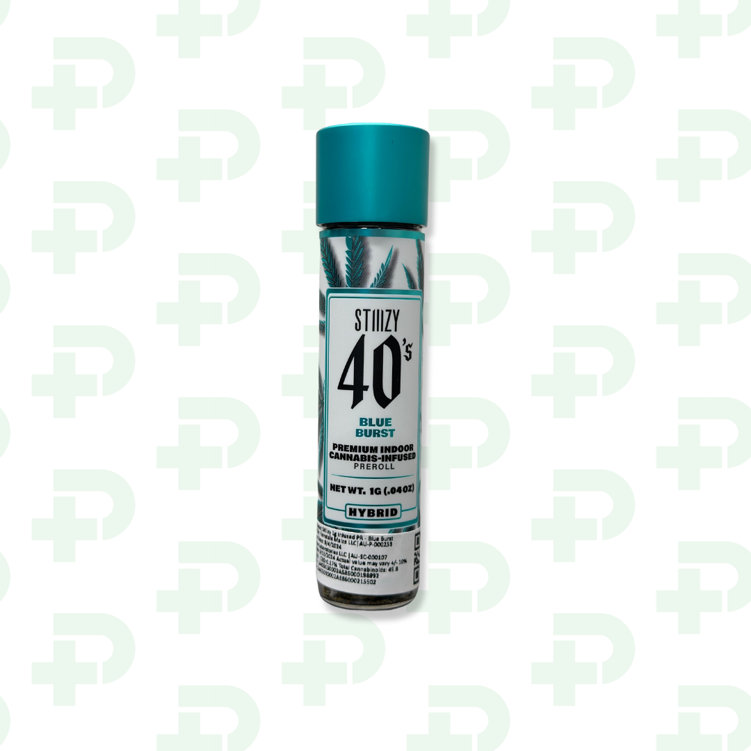 Photograph of product: Stiiizy Infused PR - Hybrid - Blue Burst