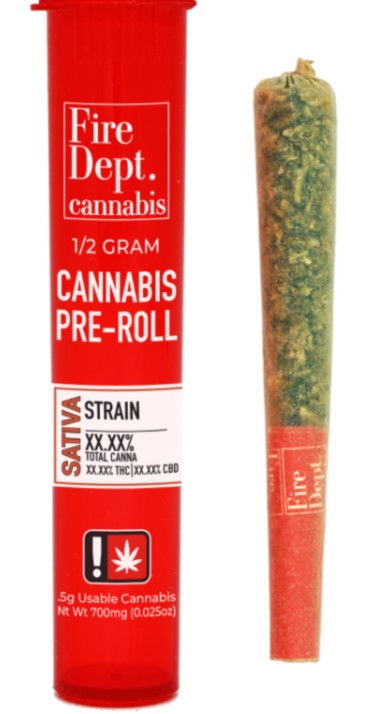 Photograph of product: Gluelato - Preroll - Fire Dept.