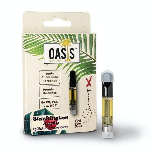 Photograph of product: Oasis 1g Vape - Washington Apple