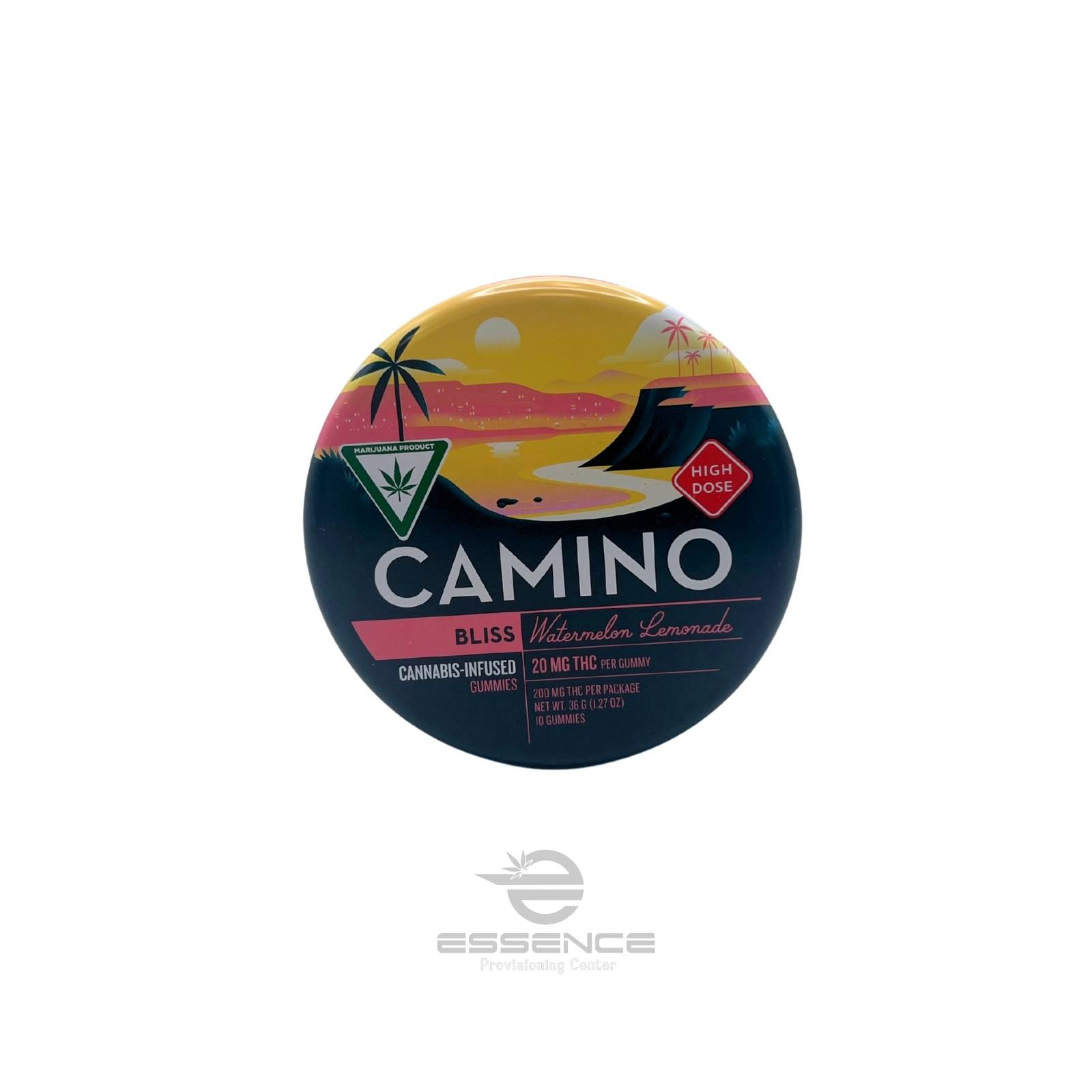 Photograph of product: Watermelon Lemonade Gummies - 200mg