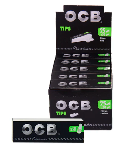 Photograph of product: OCB Premium Tips | 50ct