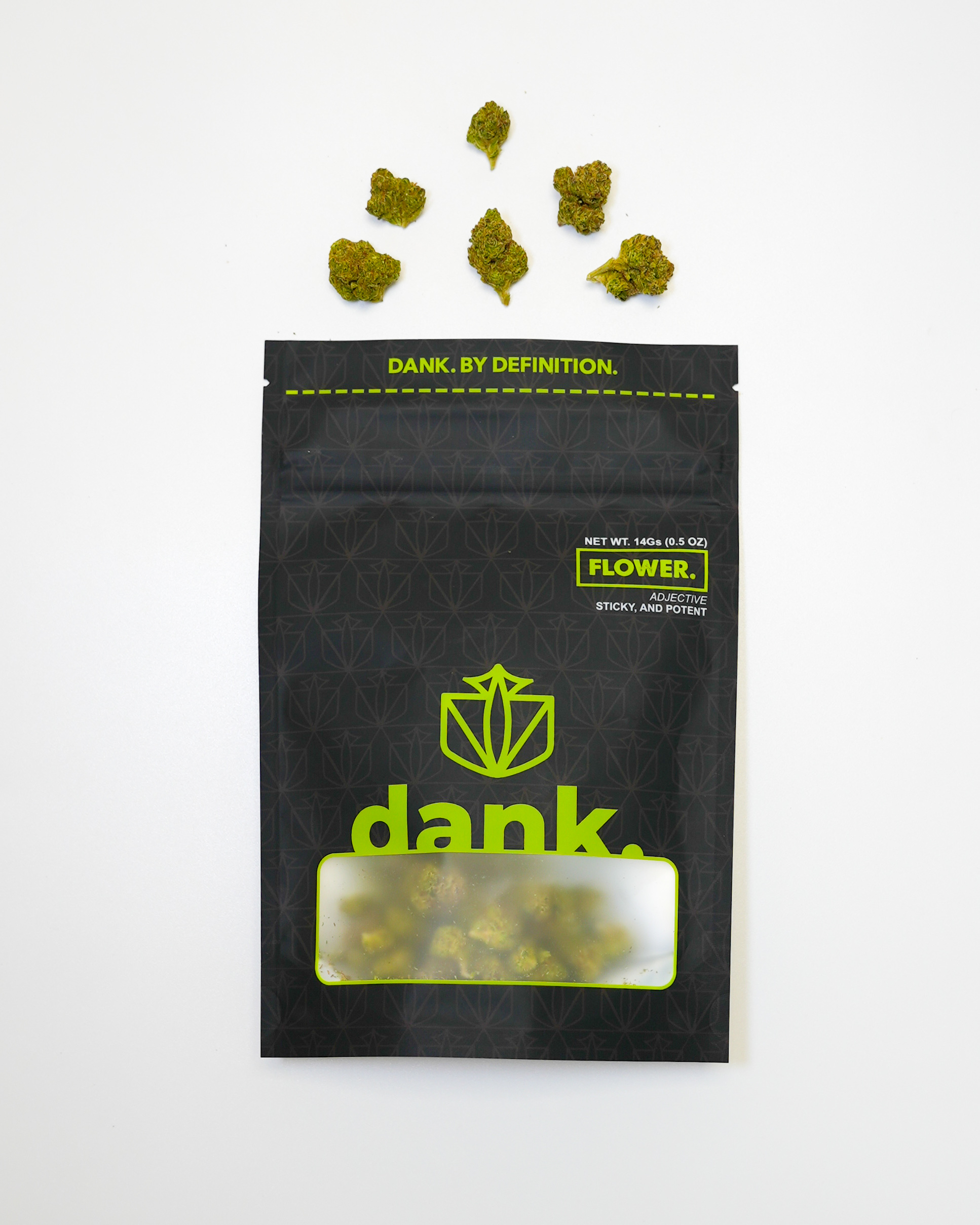 Photograph of product: Dank | Flower | Sungrown | Afghani - 14g
