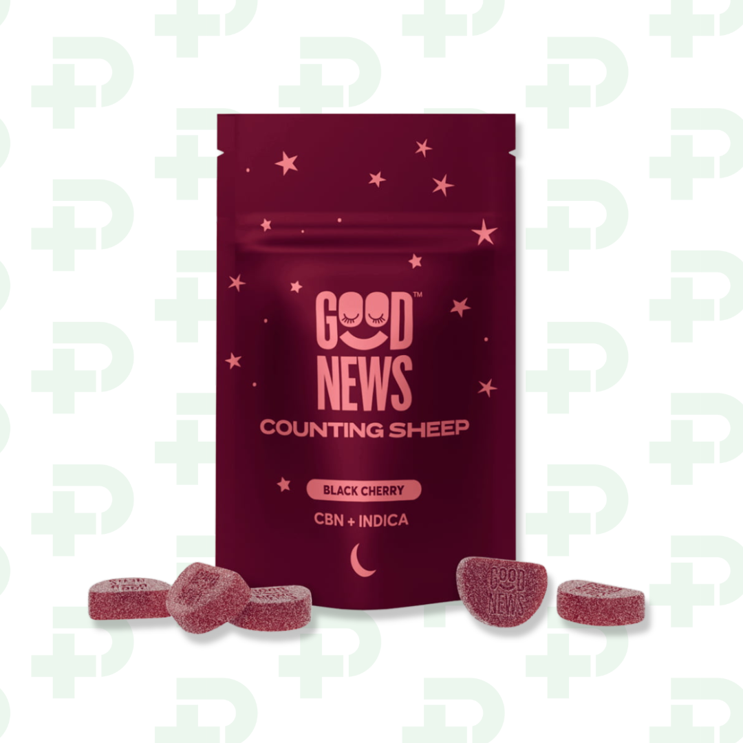 Photograph of product: Good News Gummies - 200mg - Counting Sheep