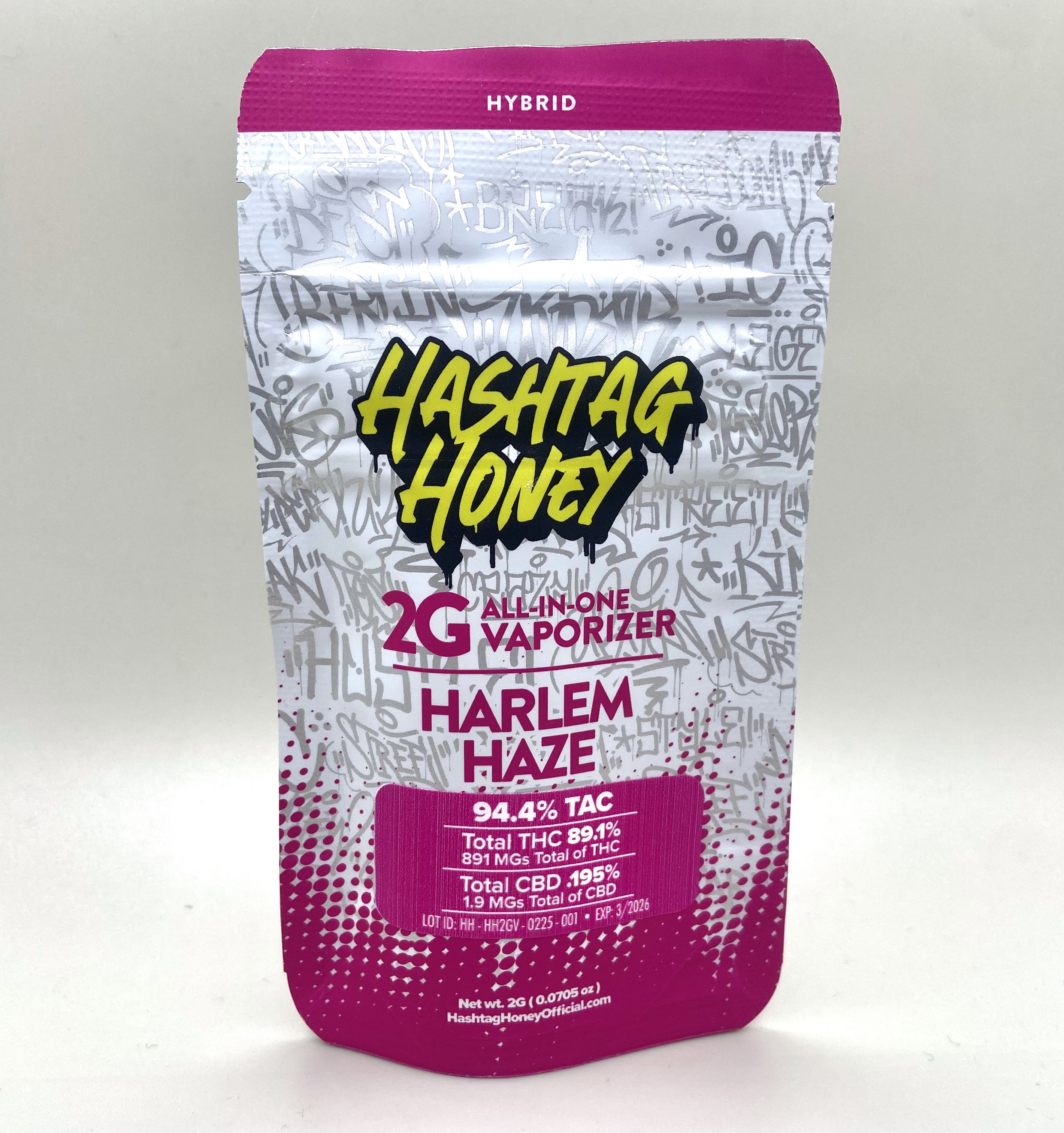 Photograph of product: au chocolattag Honey - Harlem Haze - AIO Vape Pen