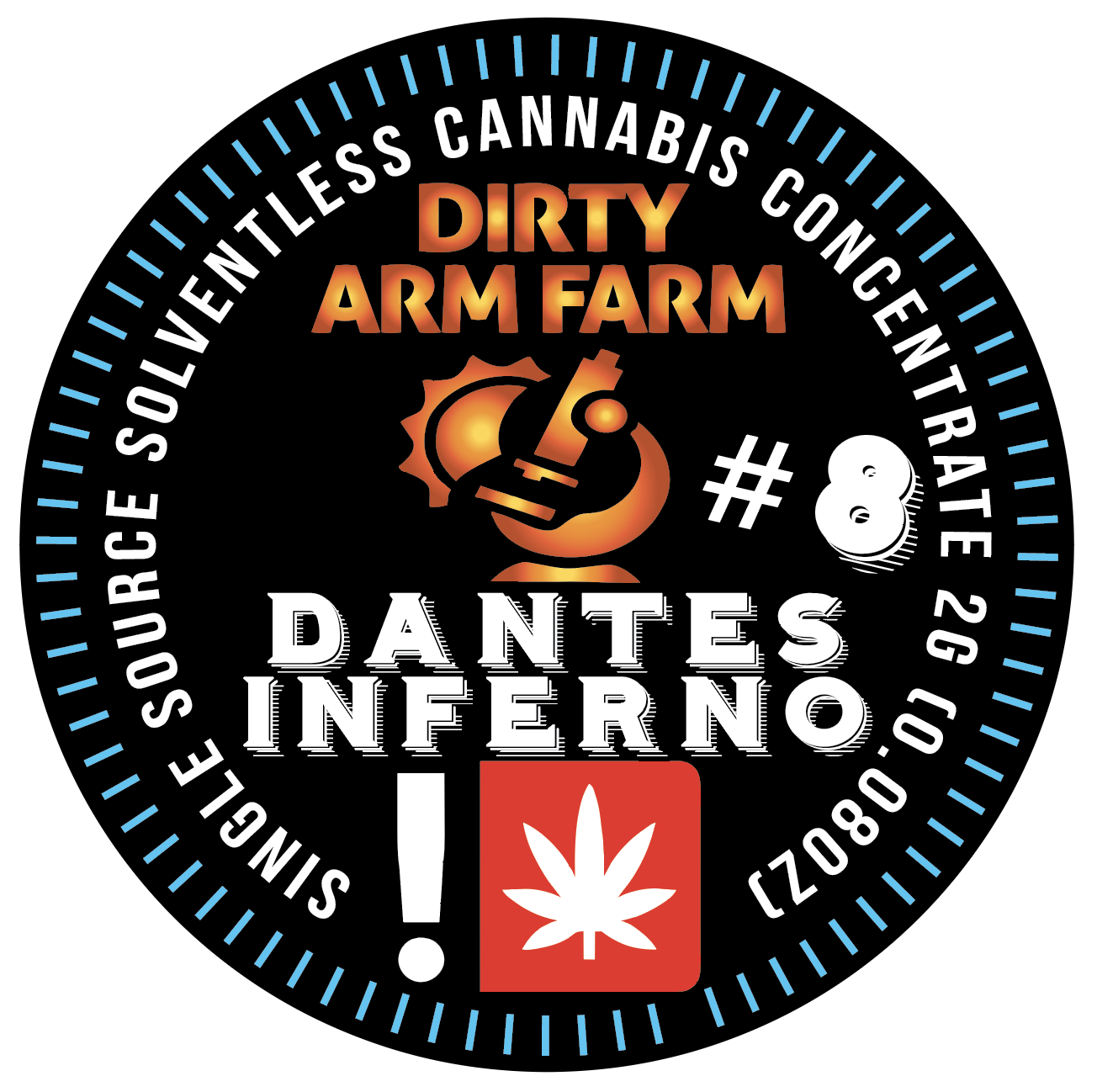 Photograph of product: Dante's Inferno #8 Rosin