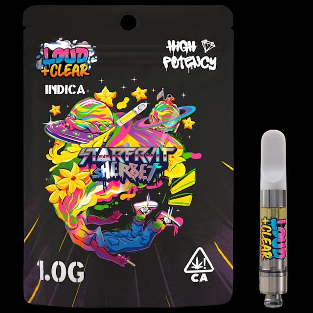 Photograph of product: Starfruit Sherbet 1g Cart - 