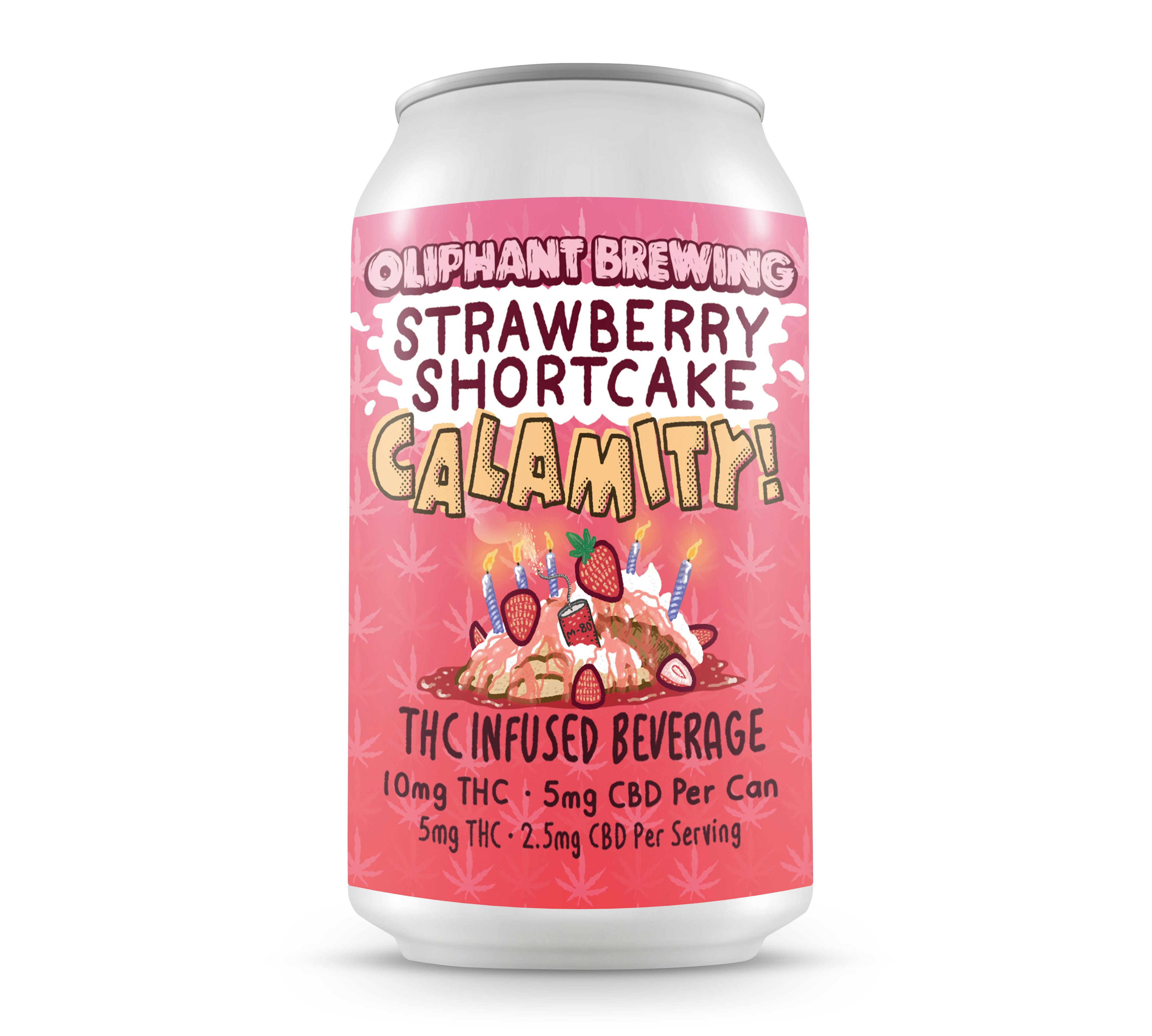Photograph of product: Strawberry Shortcake | 10mg | 5mg CBD | 4pk