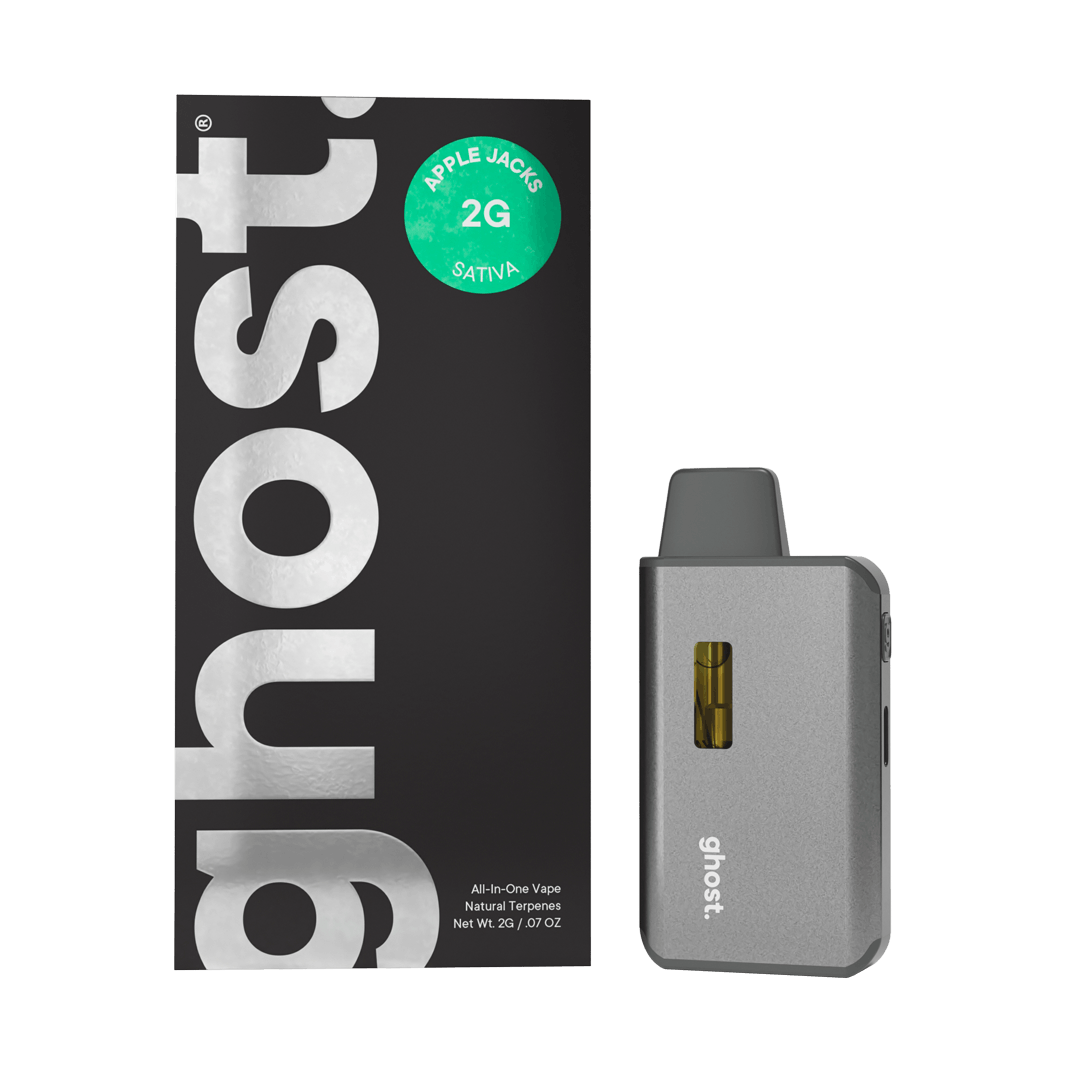 Photograph of product: Ghost Apple Jacks Vape