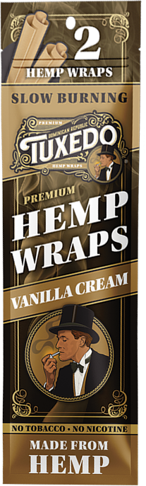Photograph of product: Tuxedo - Hemp Wraps - Vanilla Cream