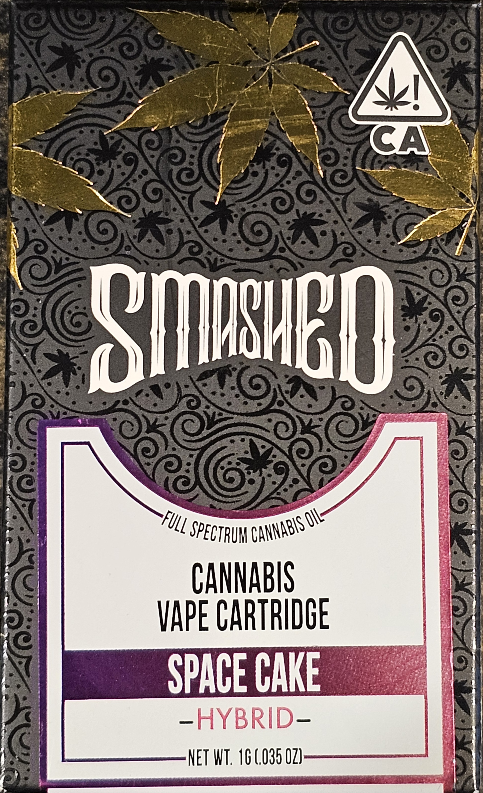 Photograph of product: SMD | Space Cake 1G Cart | Hybrid