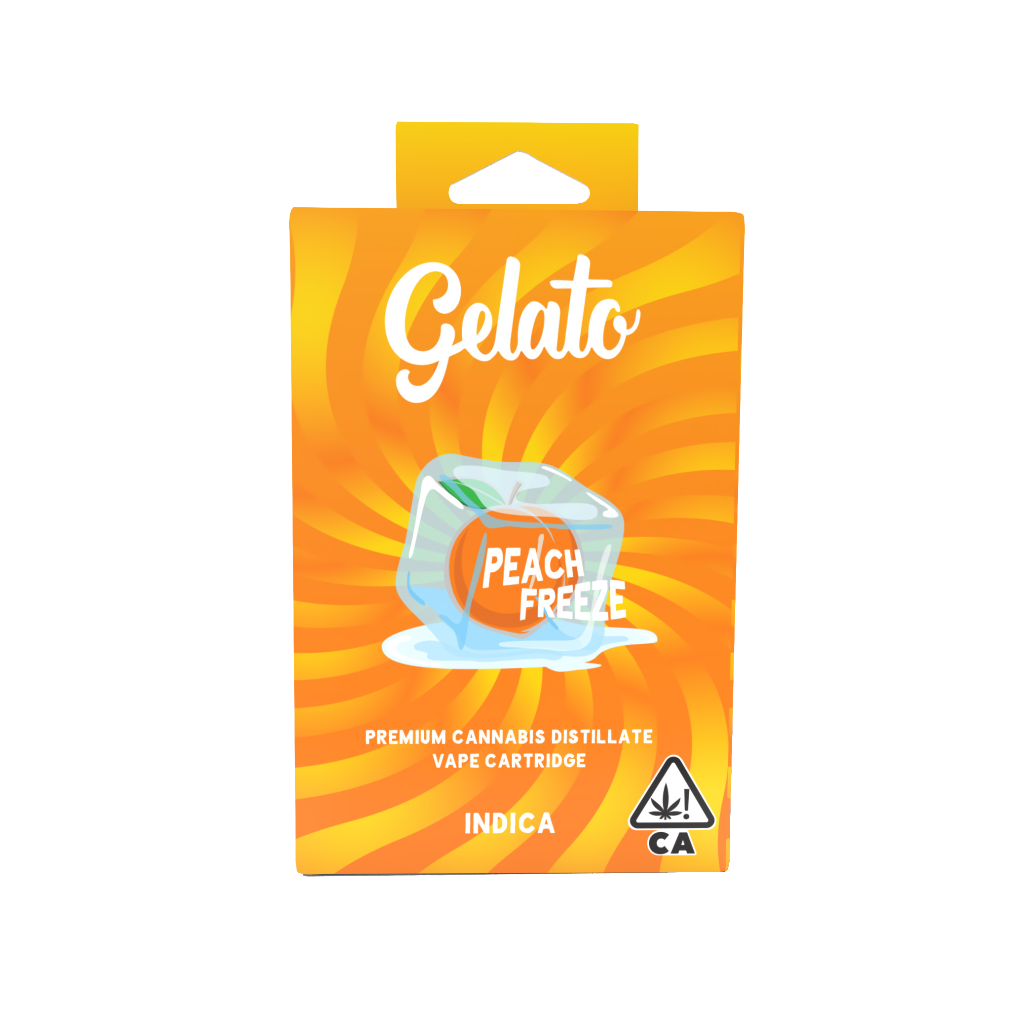 Photograph of product: Gelato Flavor Peach Freeze (1ml) Oui'd Vape