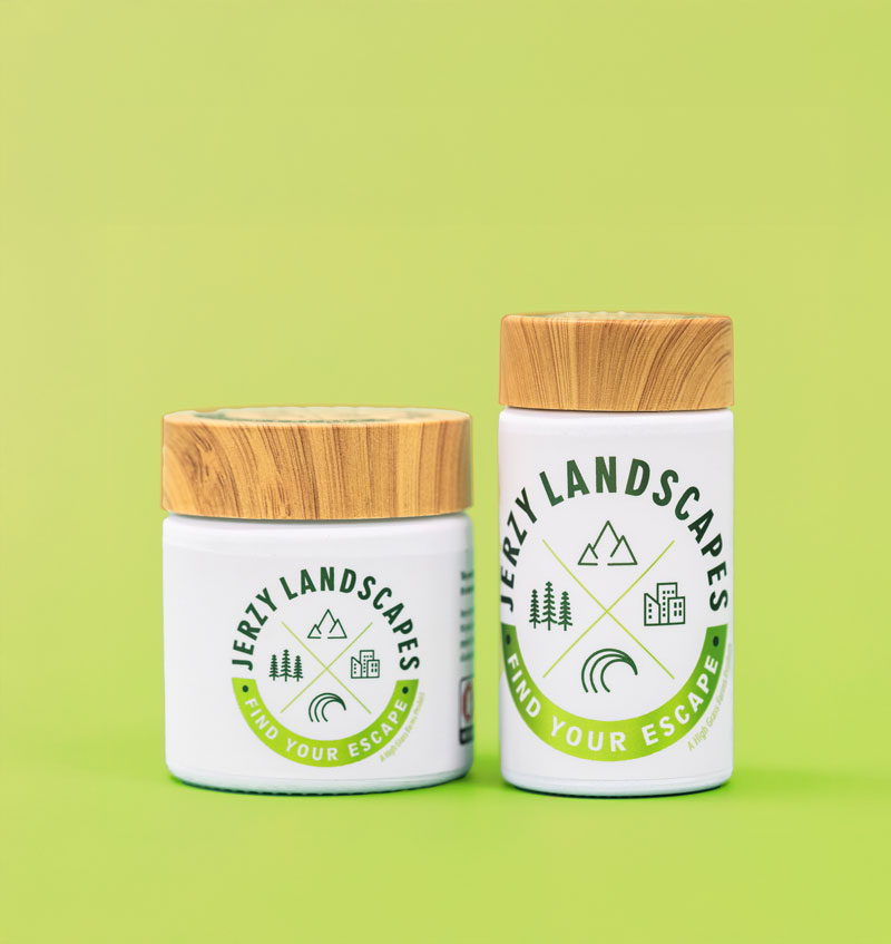 Photograph of product: Jerzy Landscapes Pre-Roll 5pk - Riptide