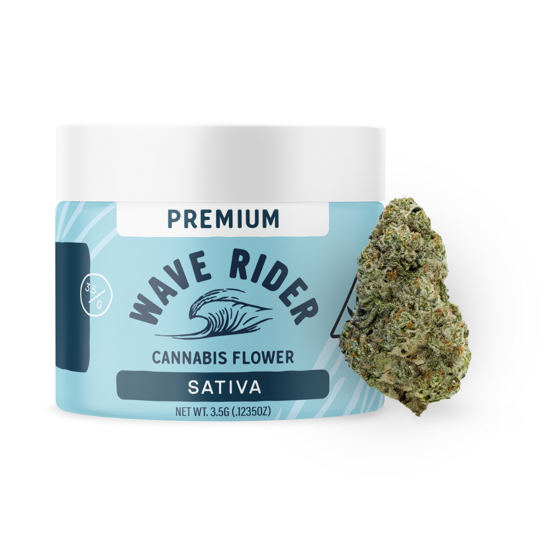 Photograph of product: Wave Rider - Nimbus Snacks (Oui'd) Flower - 3.5g