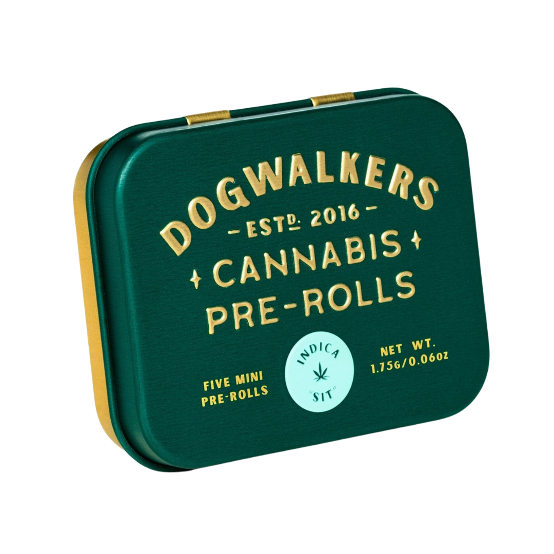 Photograph of product: Dogwalkers | Animal Face | Pre-Roll Multipack | 5pk