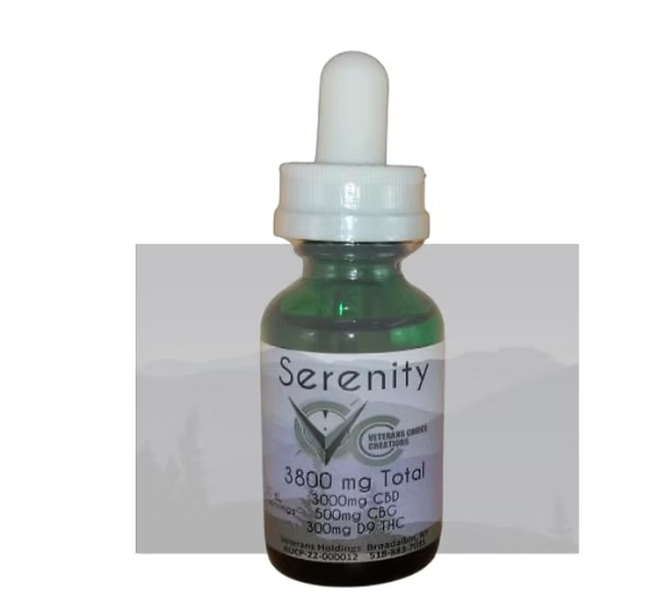 Photograph of product: VCC | 3800mg Tincture | Serenity
