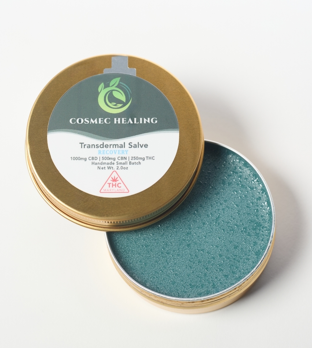 Photograph of Product: Cosmec Healing Transdermal Recovery Salve (250mg THC)