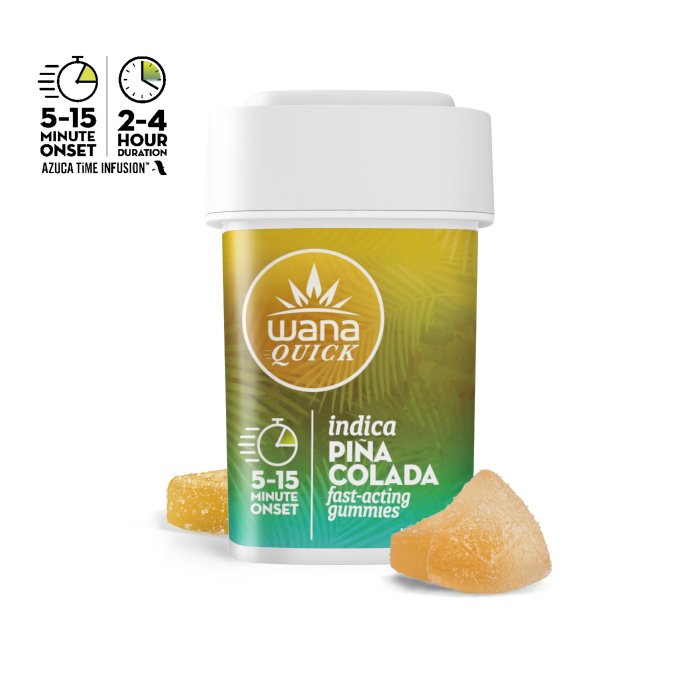 Photograph of product: Pina Colada | Fast Acting | 5mg/20ct Gummies